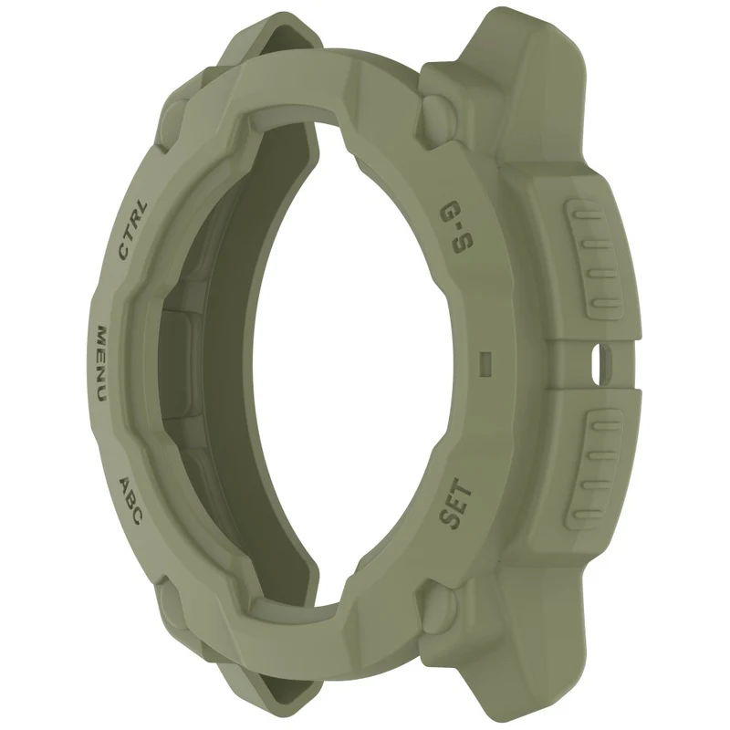 Garmin Instinct 3 45mm / Garmin Instinct 3 Solar 45mm Schützende Silikon Universell Bumper