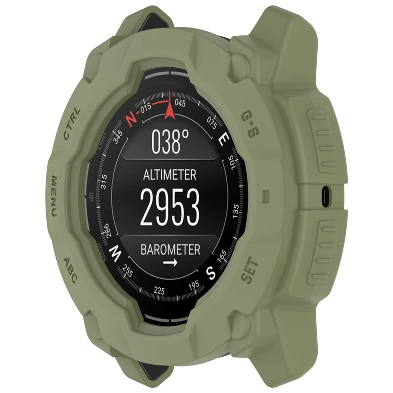Garmin Instinct 3 45mm / Garmin Instinct 3 Solar 45mm Schützende Silikon Universell Bumper