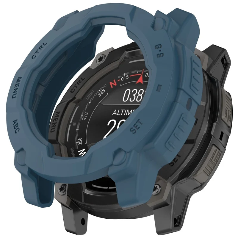 Garmin Instinct 3 45mm / Garmin Instinct 3 Solar 45mm Schützende Silikon Universell Bumper