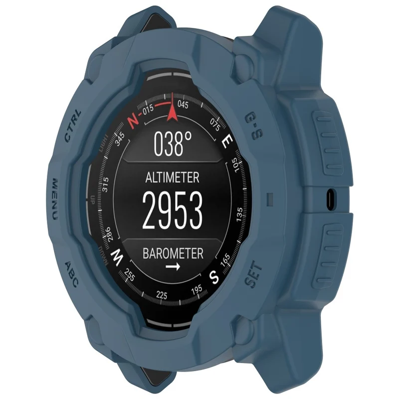Garmin Instinct 3 45mm / Garmin Instinct 3 Solar 45mm Schützende Silikon Universell Bumper
