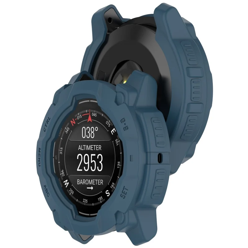 Garmin Instinct 3 45mm / Garmin Instinct 3 Solar 45mm Schützende Silikon Universell Bumper