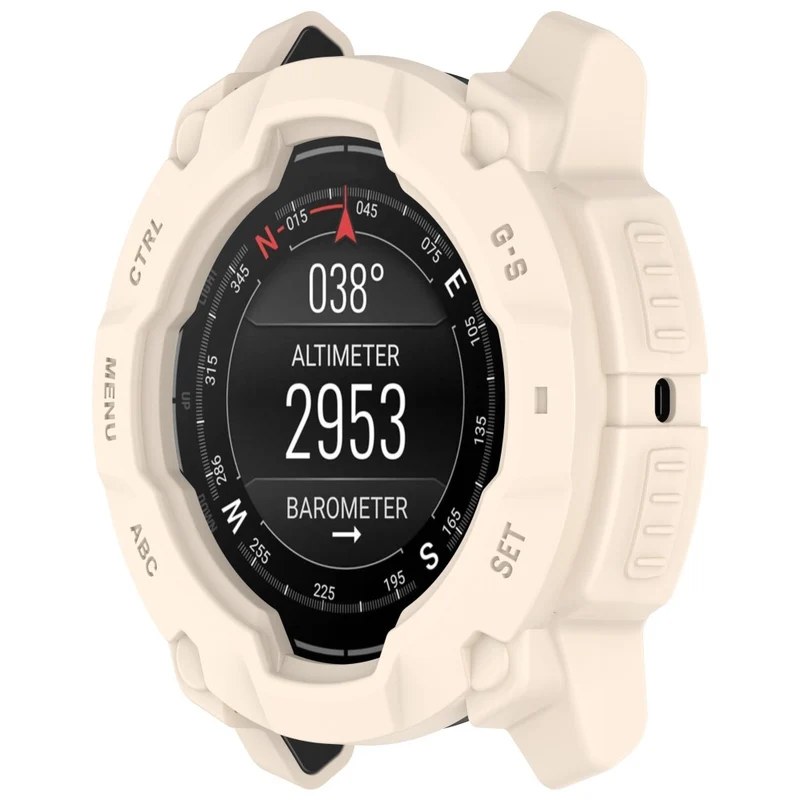 Garmin Instinct 3 45mm / Garmin Instinct 3 Solar 45mm Schützende Silikon Universell Bumper