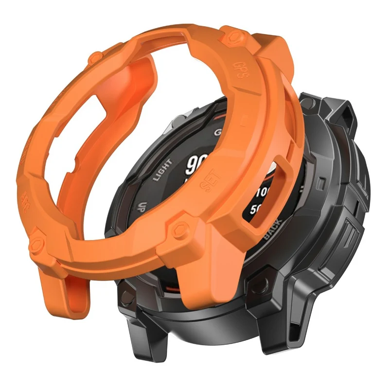 Garmin Instinct 3 Solar 50mm Flexibel Silikon Bumper
