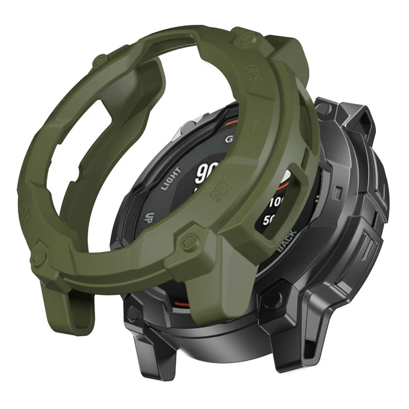 Garmin Instinct 3 Solar 50mm Flexibel Silikon Bumper