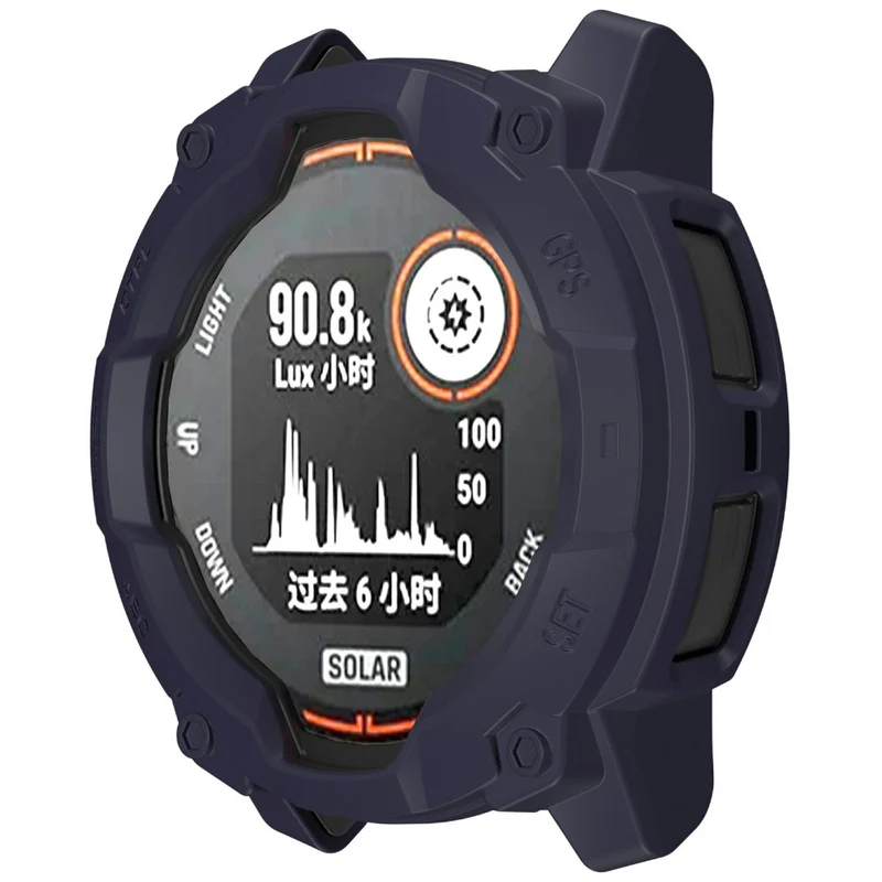 Garmin Instinct 3 Solar 50mm Flexibel Silikon Bumper