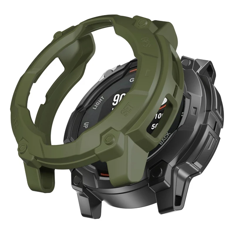 Garmin Instinct 3 Solar 45mm Flexibel Silikon Bumper