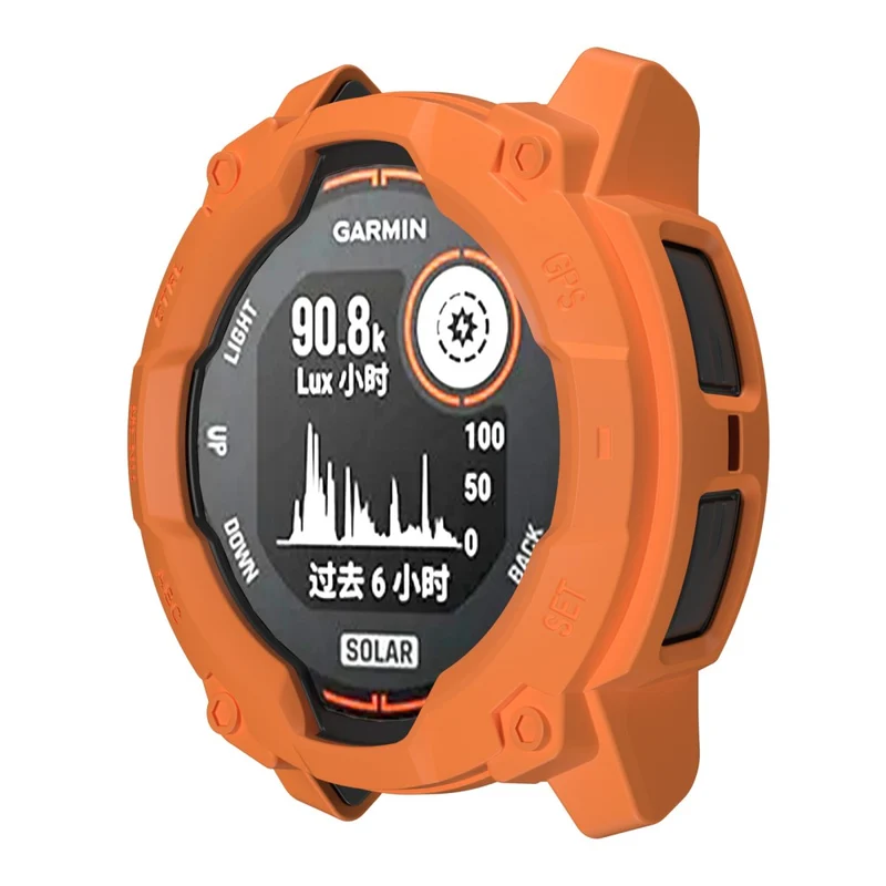 Garmin Instinct 3 Solar 50mm Flexibel Silikon Bumper