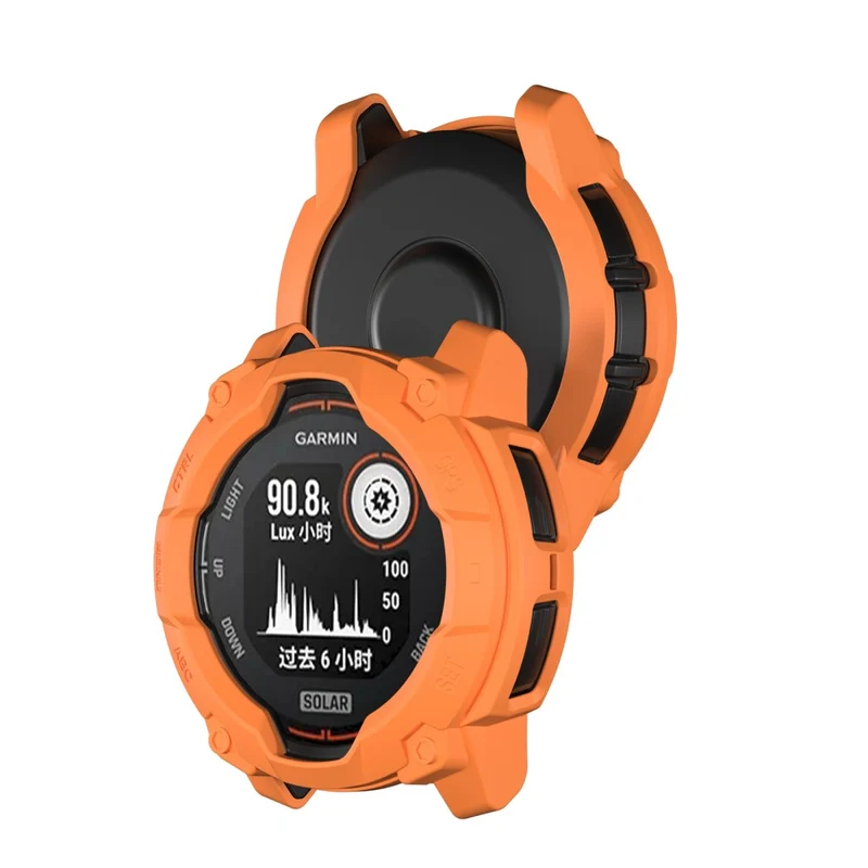Garmin Instinct 3 Solar 50mm Flexibel Silikon Bumper