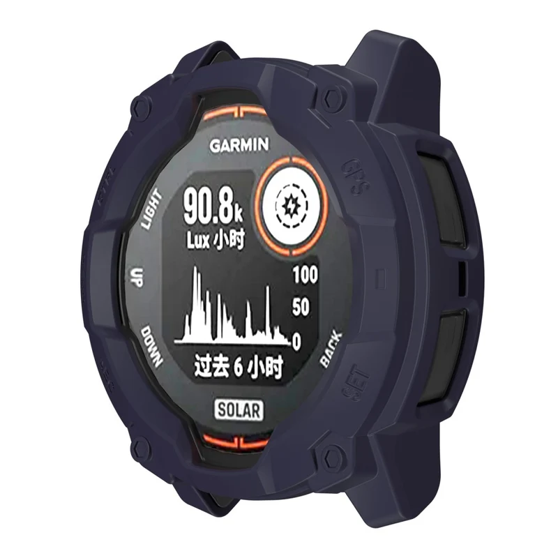 Garmin Instinct 3 Solar 50mm Flexibel Silikon Bumper