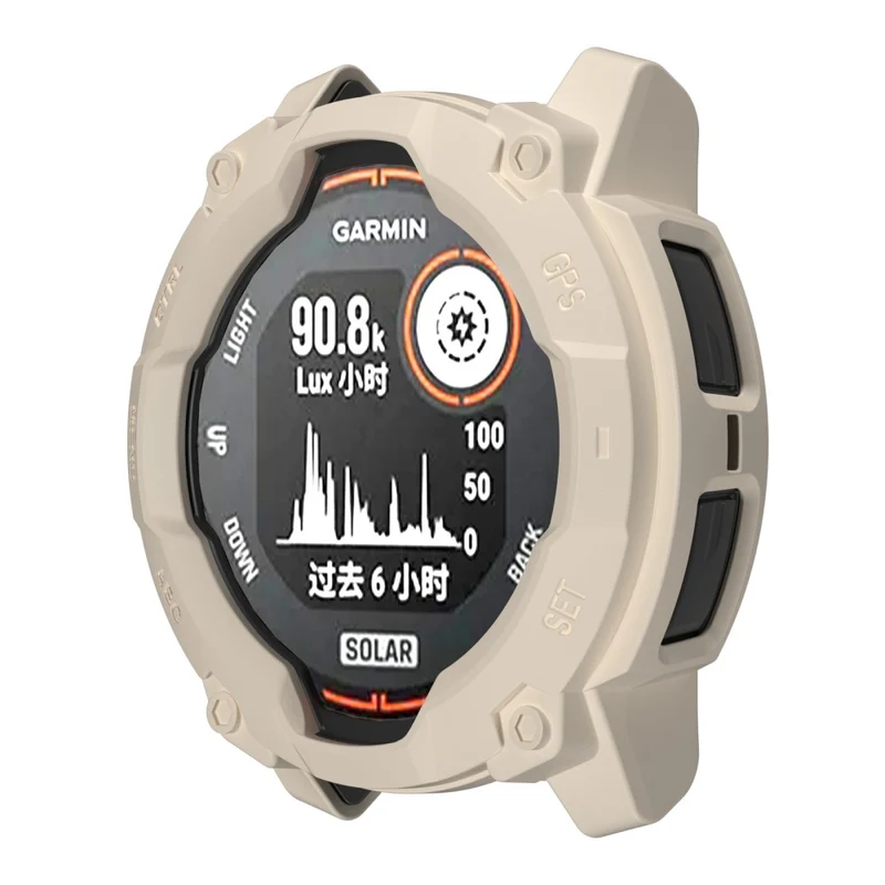 Garmin Instinct 3 Solar 50mm Flexibel Silikon Bumper