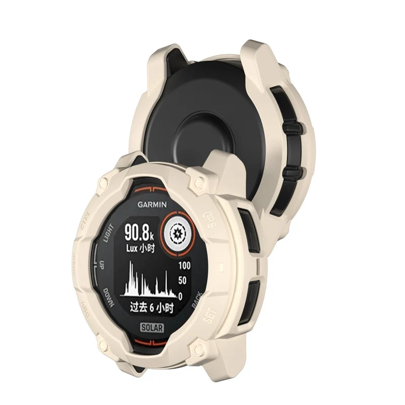 Garmin Instinct 3 Solar 50mm Flexibel Silikon Bumper