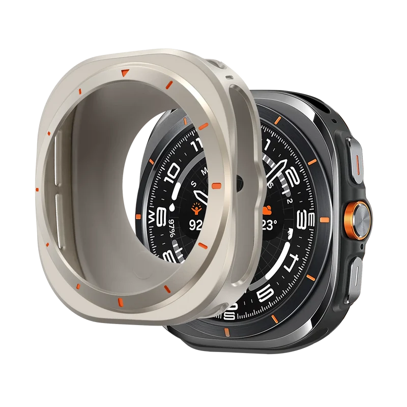 Bandz Samsung Galaxy Watch Ultra Metal Case (Titanium)