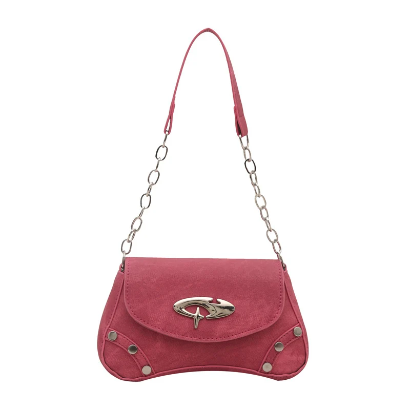 Kette-Detail Schulterhandtasche