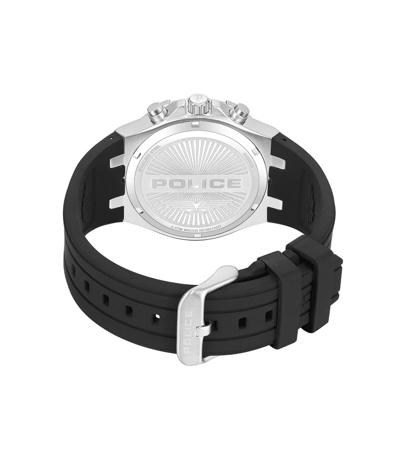 Police Guardian PEWGQ0082002 Herrenuhr Schwarz • Chronograph • 5 ATM Wasserdicht