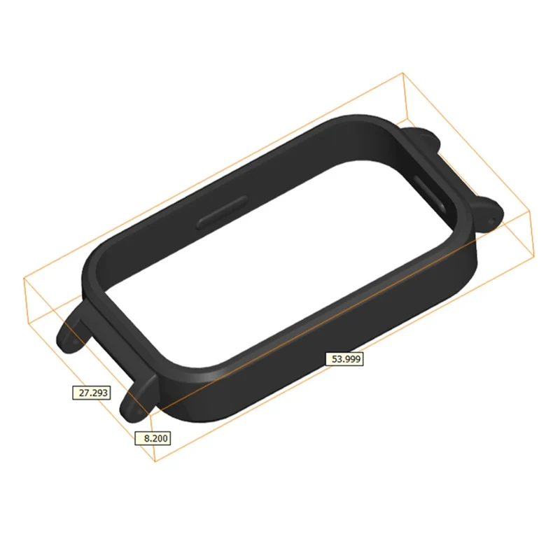 Xiaomi Redmi Band 3 / Xiaomi Smart Band 9 Active Silikon Universell Bumper