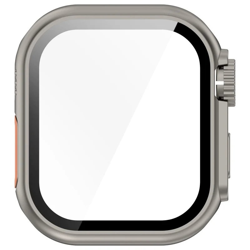 Mega Stylisch Apple Watch Series 10 46mm Hülle mit Displayschutz in Glas und Silikon