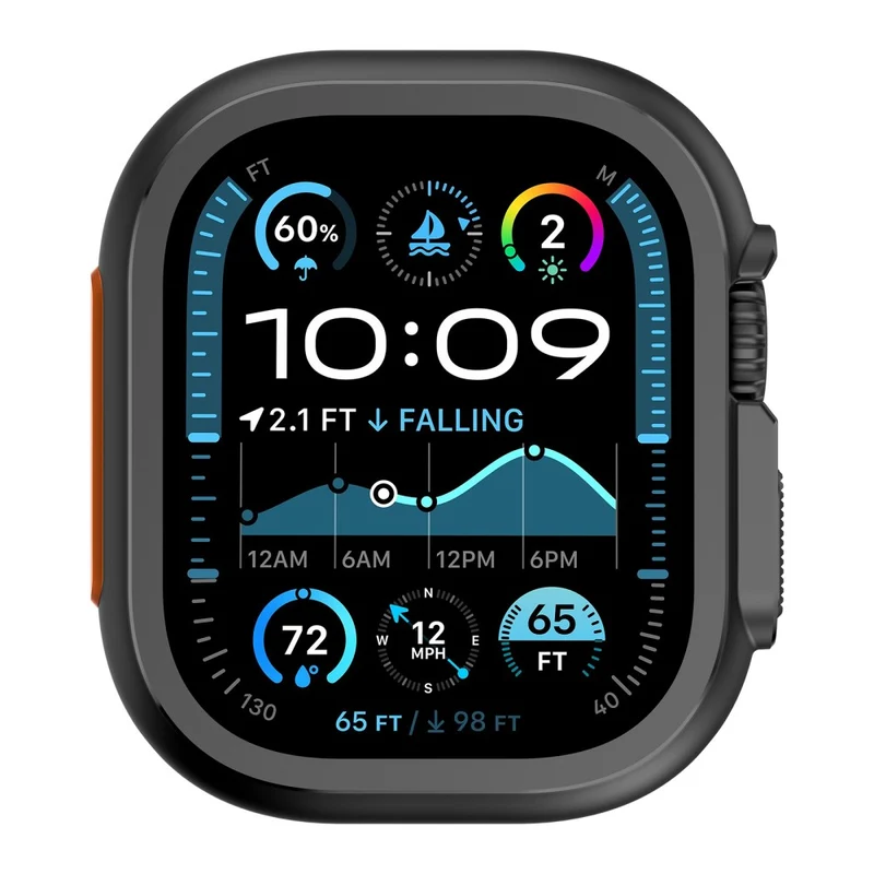Apple Watch Ultra 2 Schützende Metall Bumper