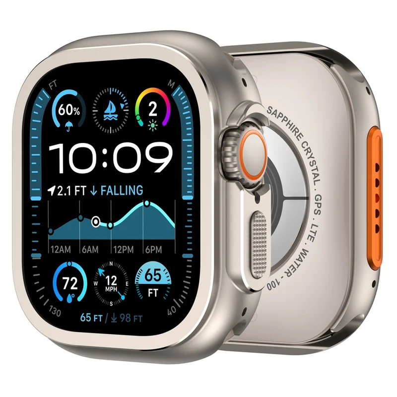 Apple Watch Ultra 2 Schützende Metall Bumper