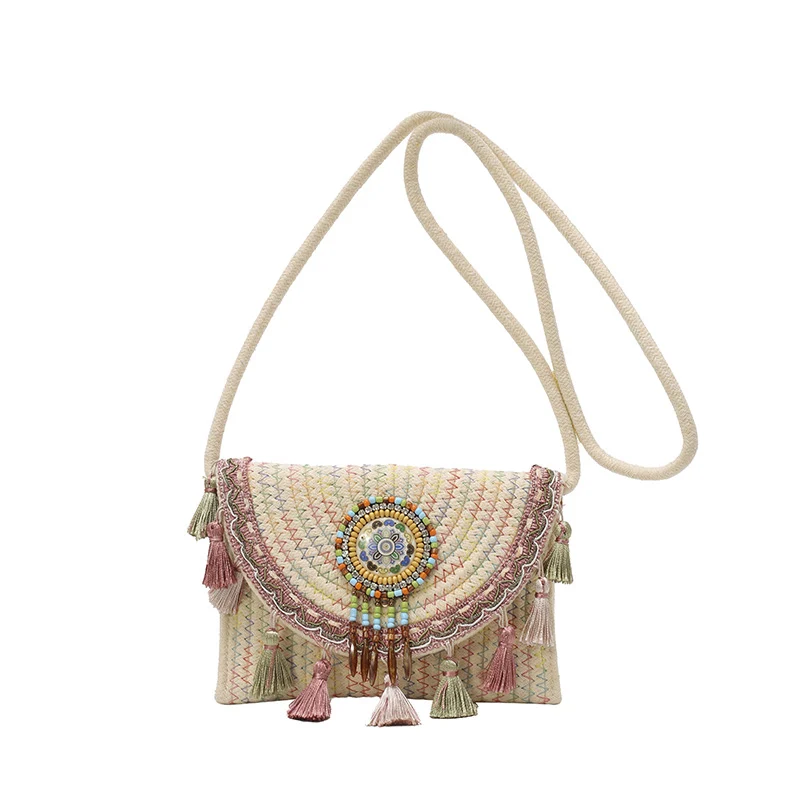 Bohemian Handgefertigte Umhängetasche