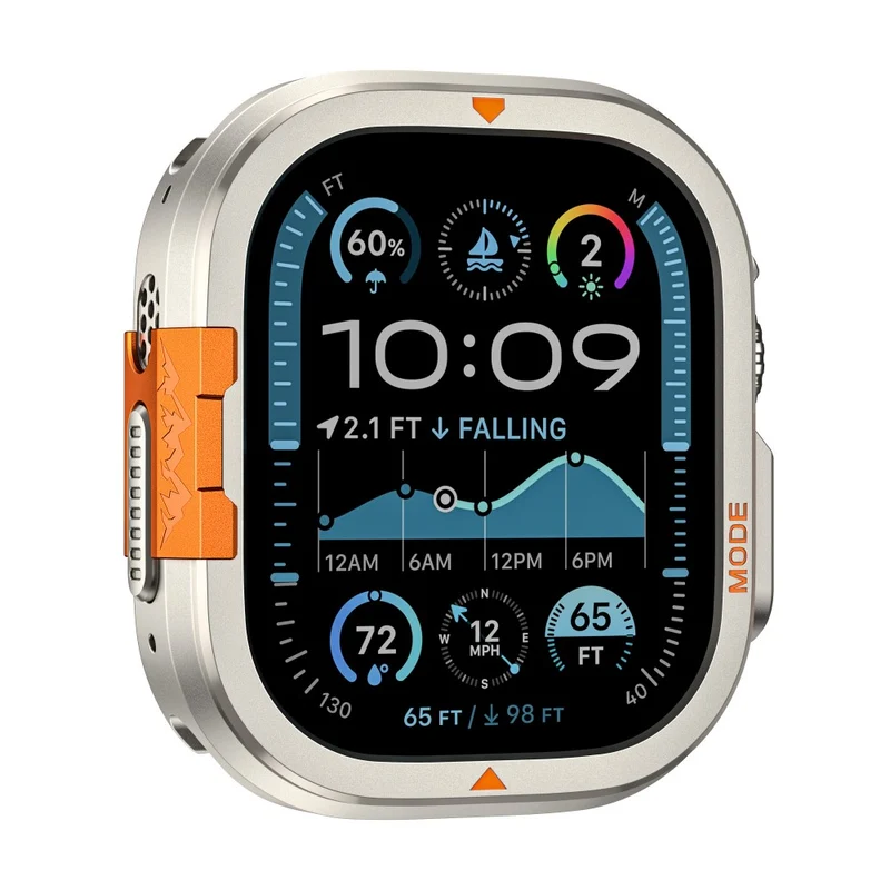 Absolut Zuverlässig Apple Watch Ultra / Apple Watch Ultra 2 Metall Universell Armband