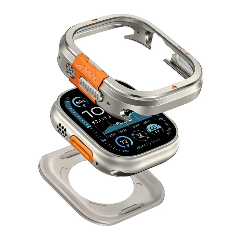 Absolut Zuverlässig Apple Watch Ultra / Apple Watch Ultra 2 Metall Universell Armband