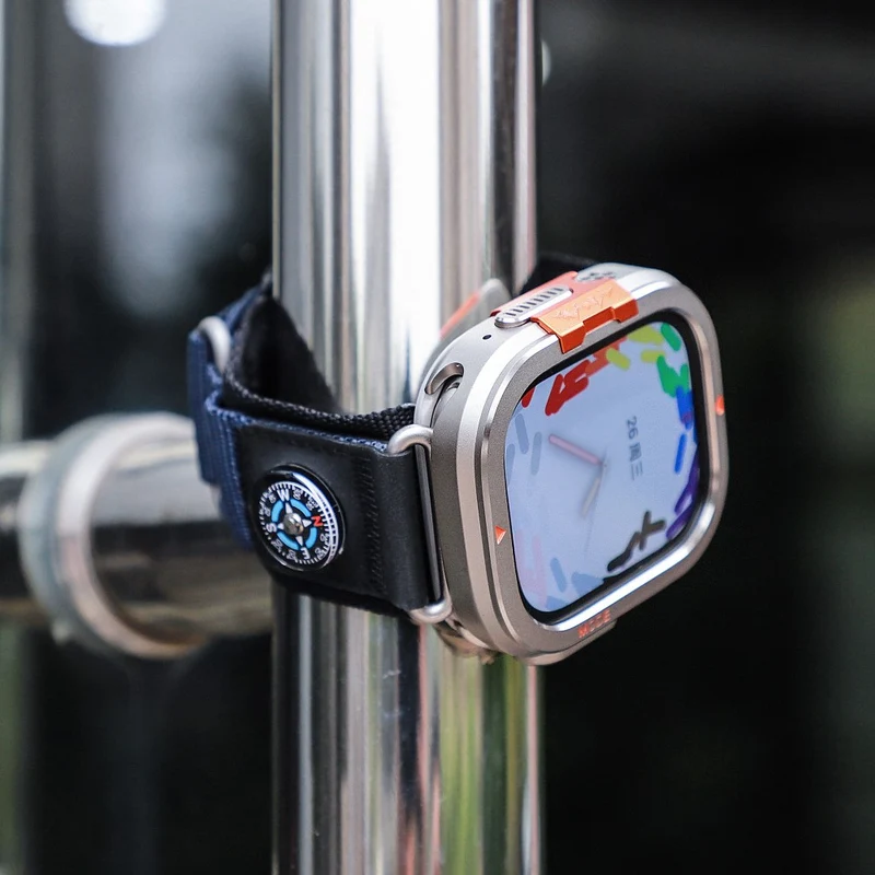 Absolut Zuverlässig Apple Watch Ultra / Apple Watch Ultra 2 Metall Universell Armband