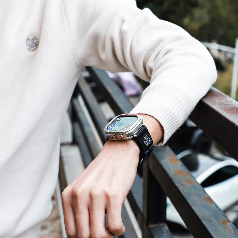 Absolut Zuverlässig Apple Watch Ultra / Apple Watch Ultra 2 Metall Universell Armband