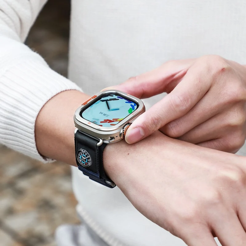 Absolut Zuverlässig Apple Watch Ultra / Apple Watch Ultra 2 Metall Universell Armband