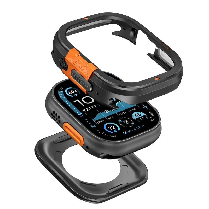 Absolut Zuverlässig Apple Watch Ultra / Apple Watch Ultra 2 Metall Universell Armband