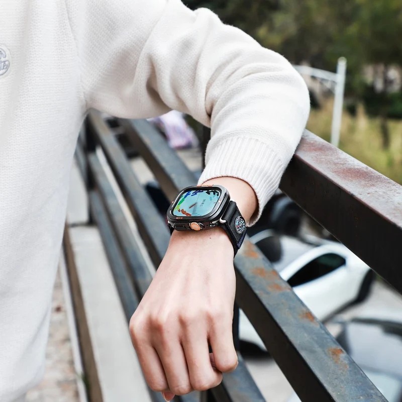 Absolut Zuverlässig Apple Watch Ultra / Apple Watch Ultra 2 Metall Universell Armband