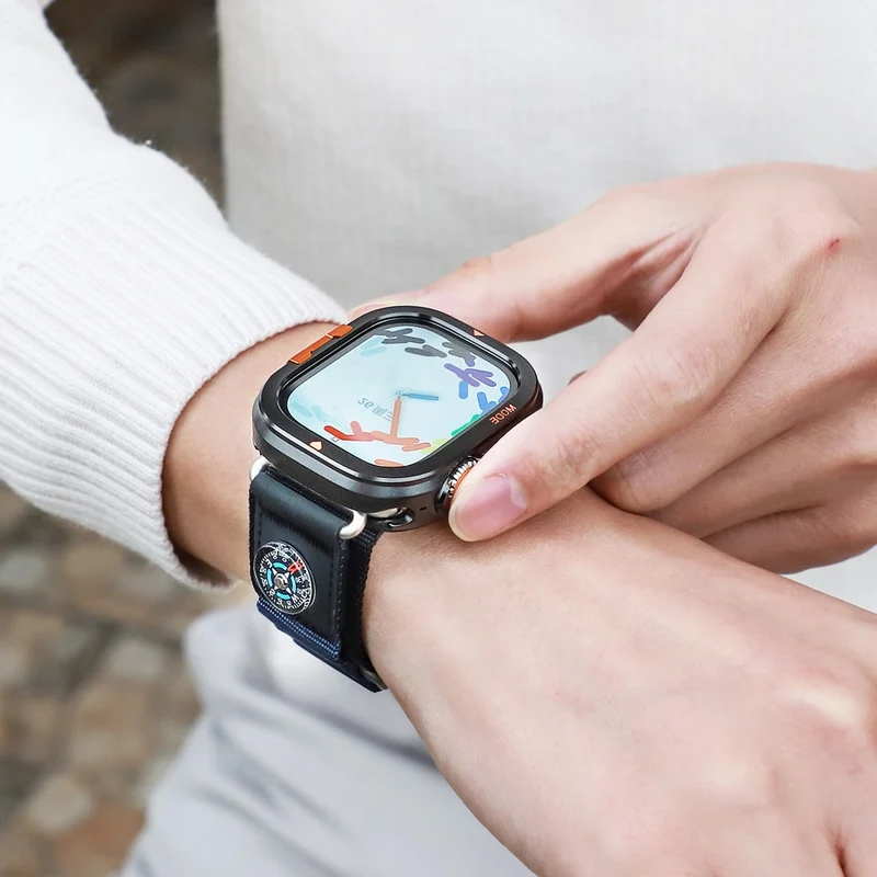 Absolut Zuverlässig Apple Watch Ultra / Apple Watch Ultra 2 Metall Universell Armband
