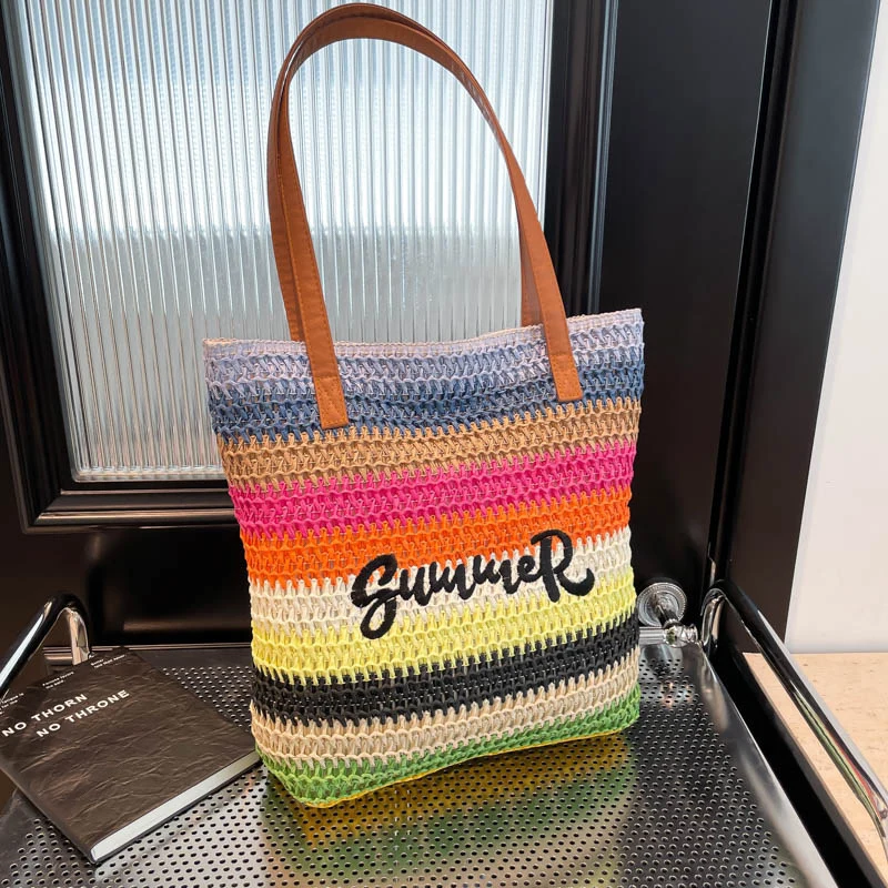 Gewebte Strandtasche
