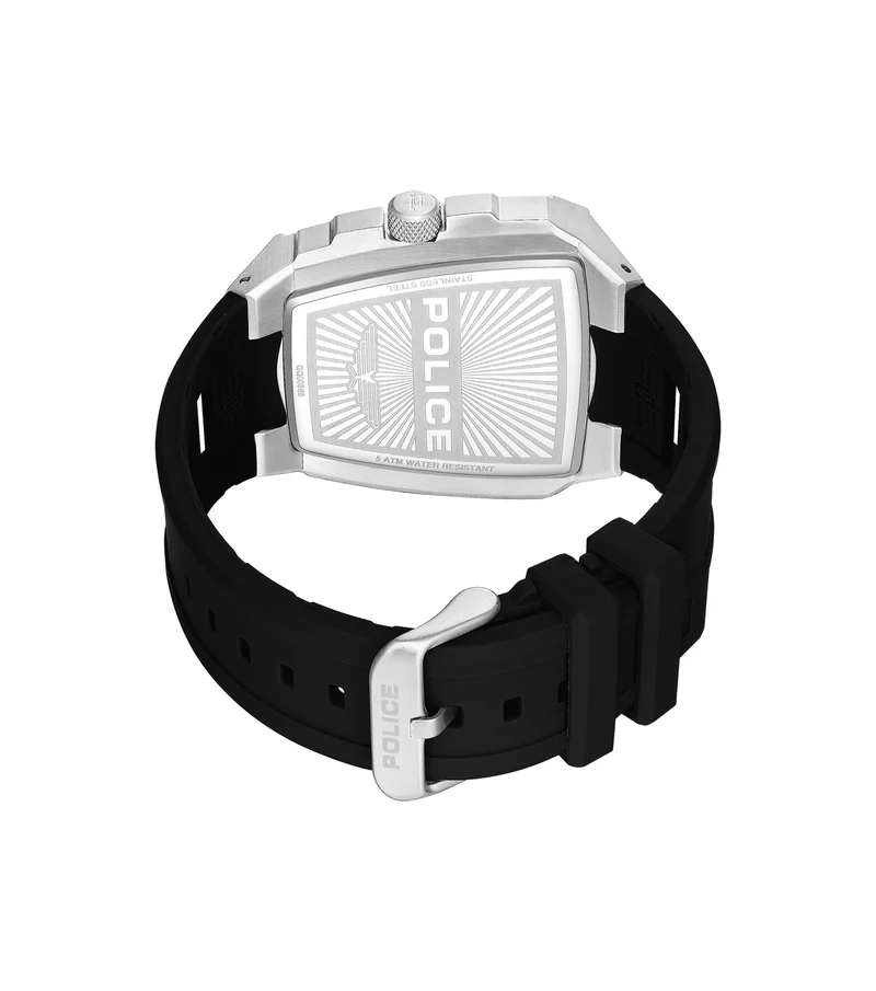 Police Tough Gear PEWGQ0056809 Herrenuhr Schwarz • Mineralglas • Multifunktionswerk