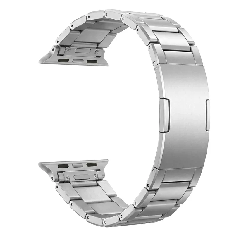Apple Watch Raffiniert Titanarmband (Silber)