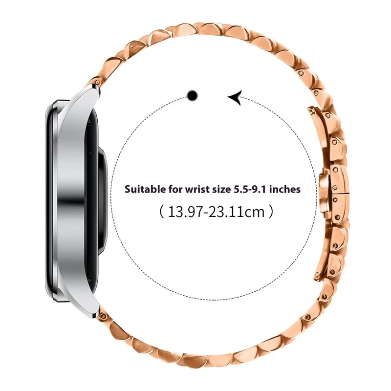 Reizend Samsung Galaxy Watch (46mm) Metall Armband
