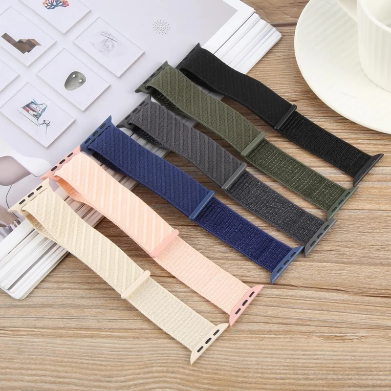 Süß Apple Smartwatch Nylon Universell Armband