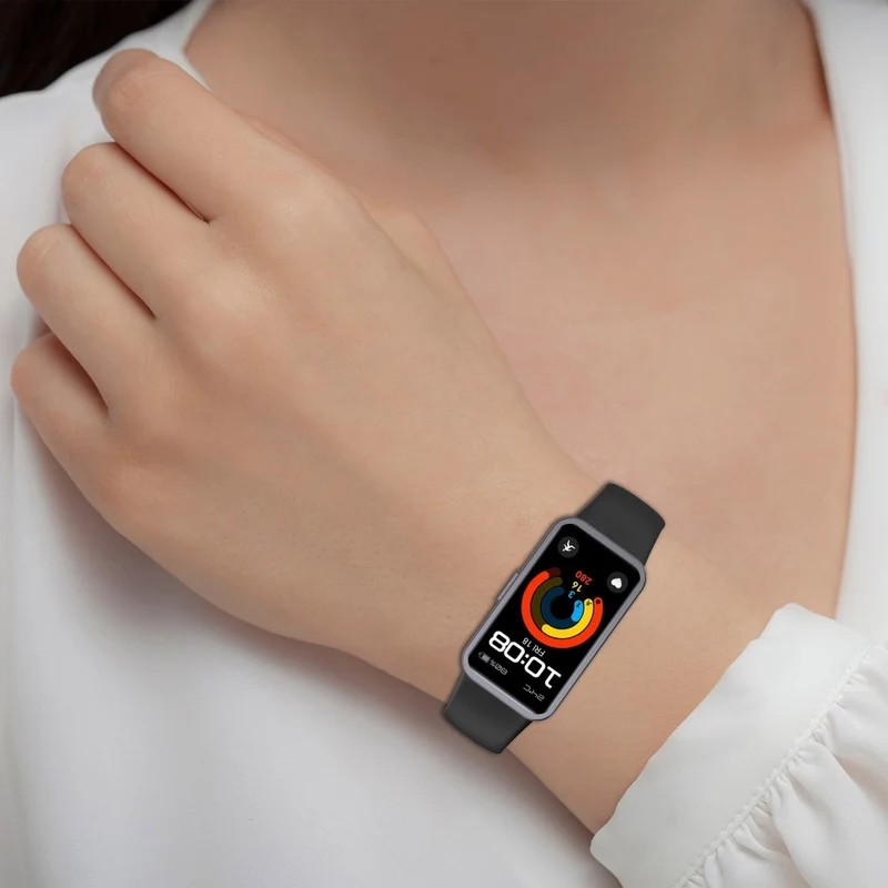 Unglaublich Angenehm Huawei Smartwatch Silikon Universell Armband