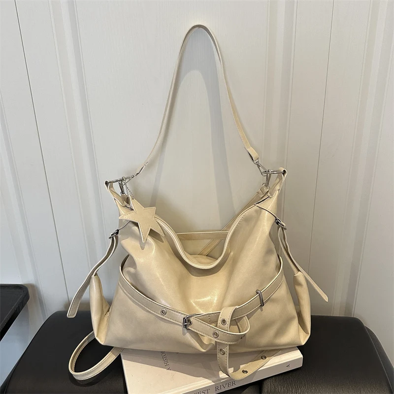 Schlappe Hobo-Handtasche