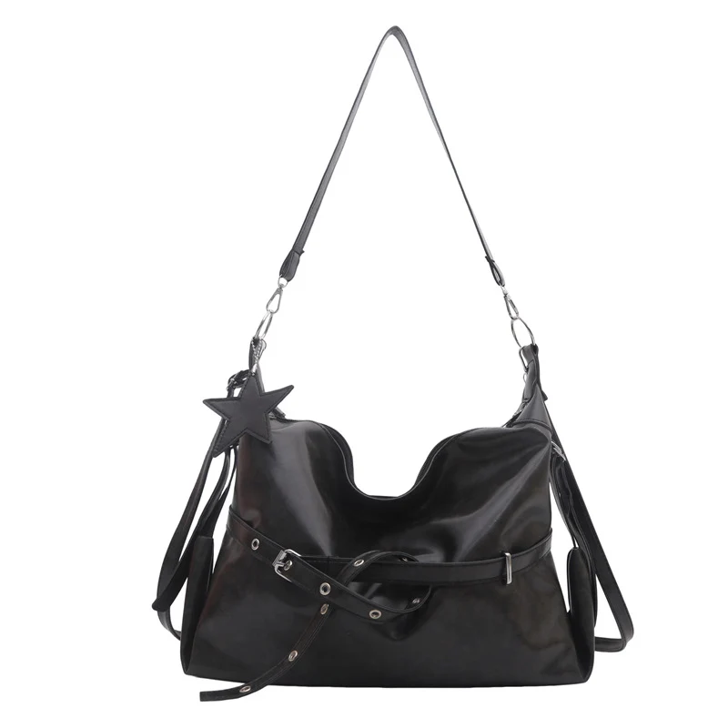 Schlappe Hobo-Handtasche