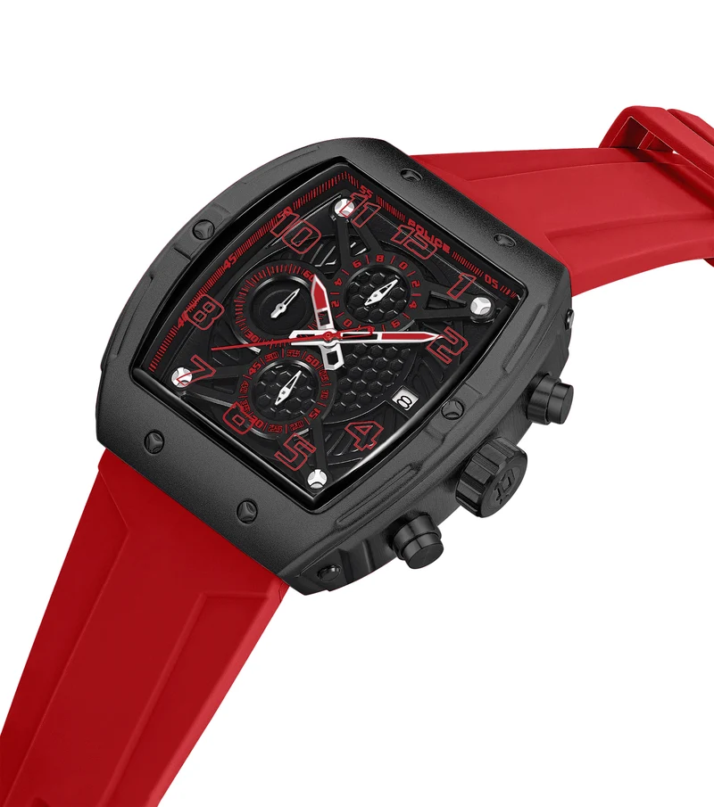 Police Coswig PEWGO0063105 Herrenuhr Schwarz • Mineralglas • Quarz-Chronograph