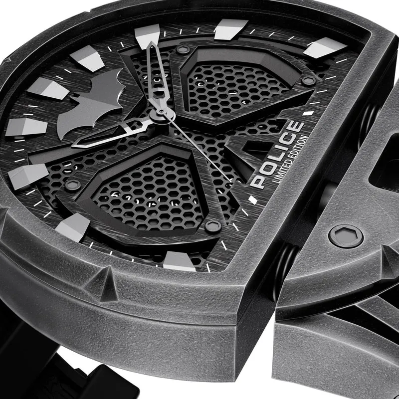 Police Dark Side PEWGN0075401 Herrenuhr Schwarz • Batman x Police Limited Edition • Mineralglas