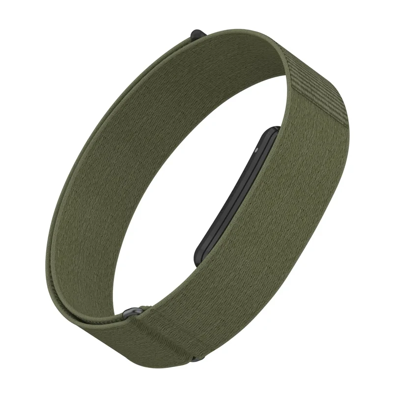 Garmin Cirqa Biceps Nylon Armband (Olivgrün)