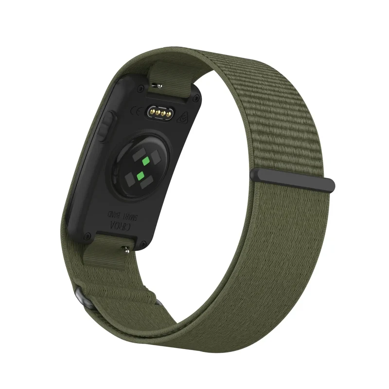 Garmin Cirqa Biceps Nylon Armband (Olivgrün)