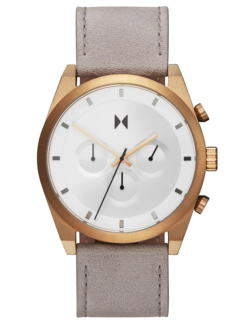 MVMT Element Chronograph 28000043-D Herrenuhr Bronze • Quarz-Chronograph • Gehärtetes Mineralglas