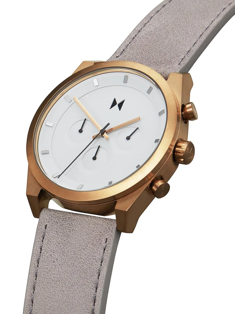 MVMT Element Chronograph 28000043-D Herrenuhr Bronze • Quarz-Chronograph • Gehärtetes Mineralglas