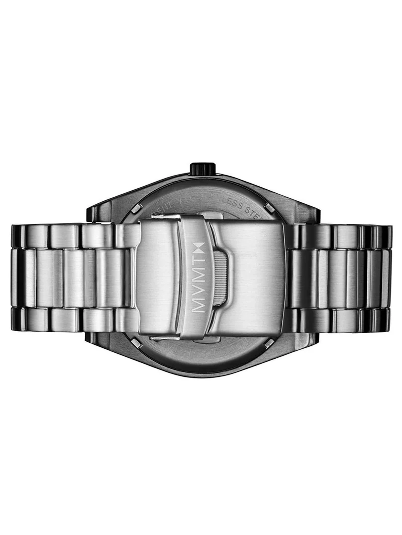 MVMT Element 28000038-D Herrenuhr Silber • Mineralglas • Edelstahlarmband