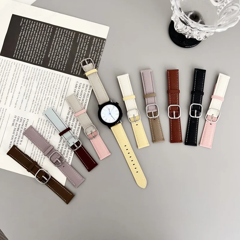 Sehr Cool Samsung Smartwatch Echtes Leder Universell Armband
