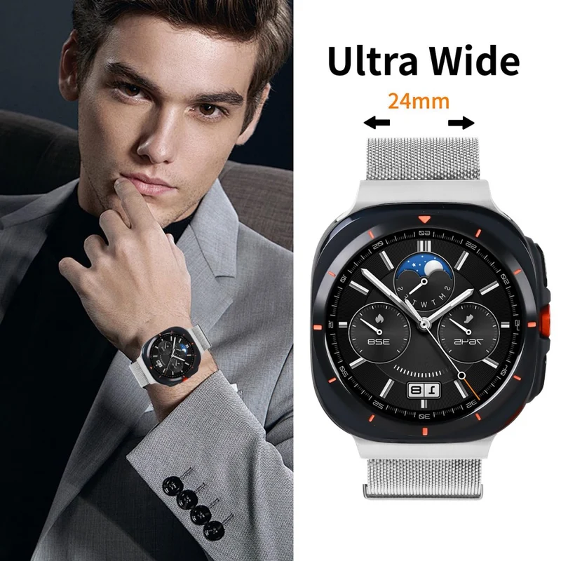 Sehr Schön Samsung Galaxy Watch Ultra 47mm Metall Armband