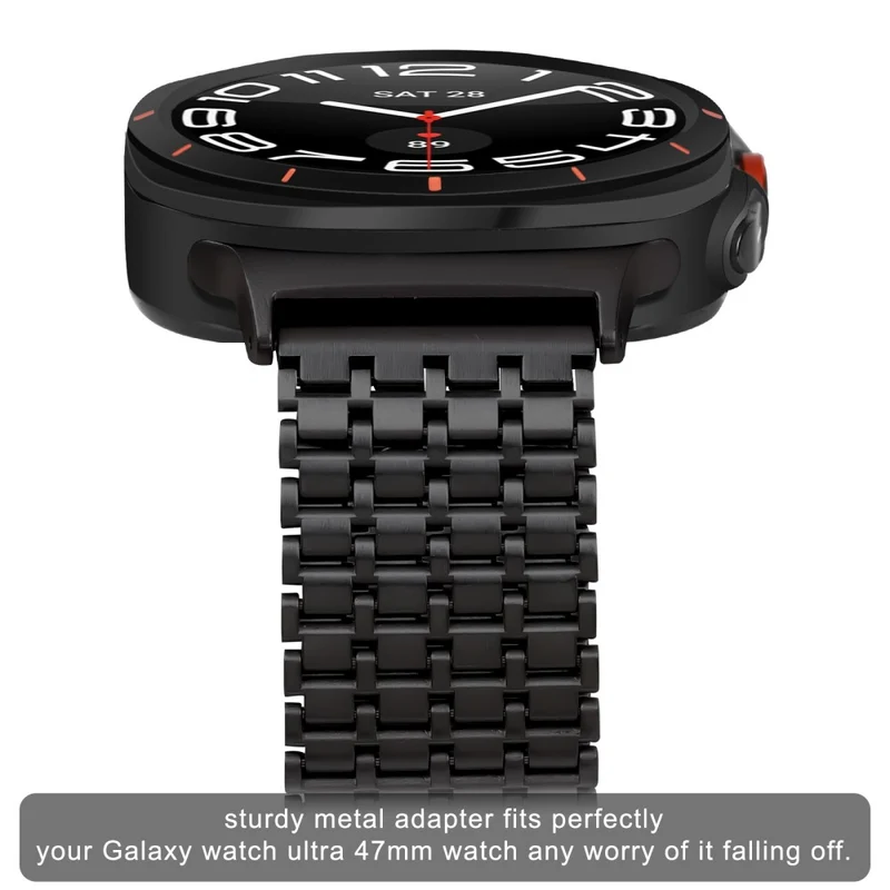 Sehr Cool Samsung Galaxy Watch Ultra 47mm Metall Armband