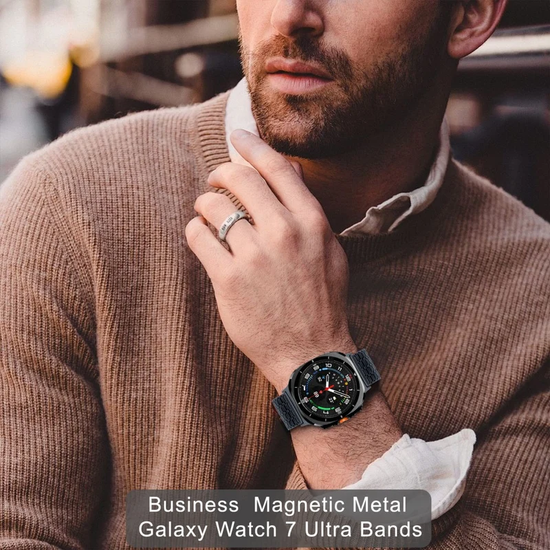 Sehr Cool Samsung Galaxy Watch Ultra 47mm Metall Armband